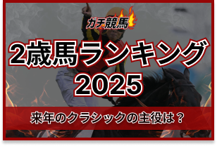 2歳馬ランキング2025　アイキャッチ