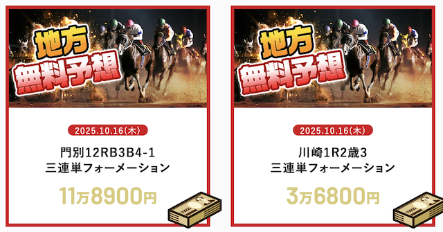大当たり競馬の的中実績