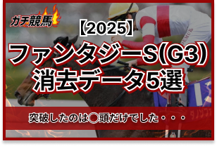 ファンタジーSの消去法データ　アイキャッチ