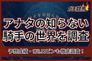 アナタの知らない騎手の世界のサムネイル
