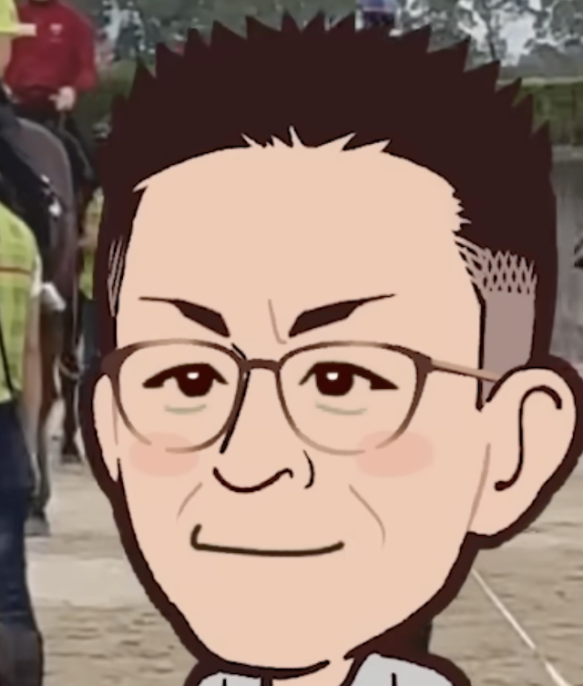優馬の那谷記者